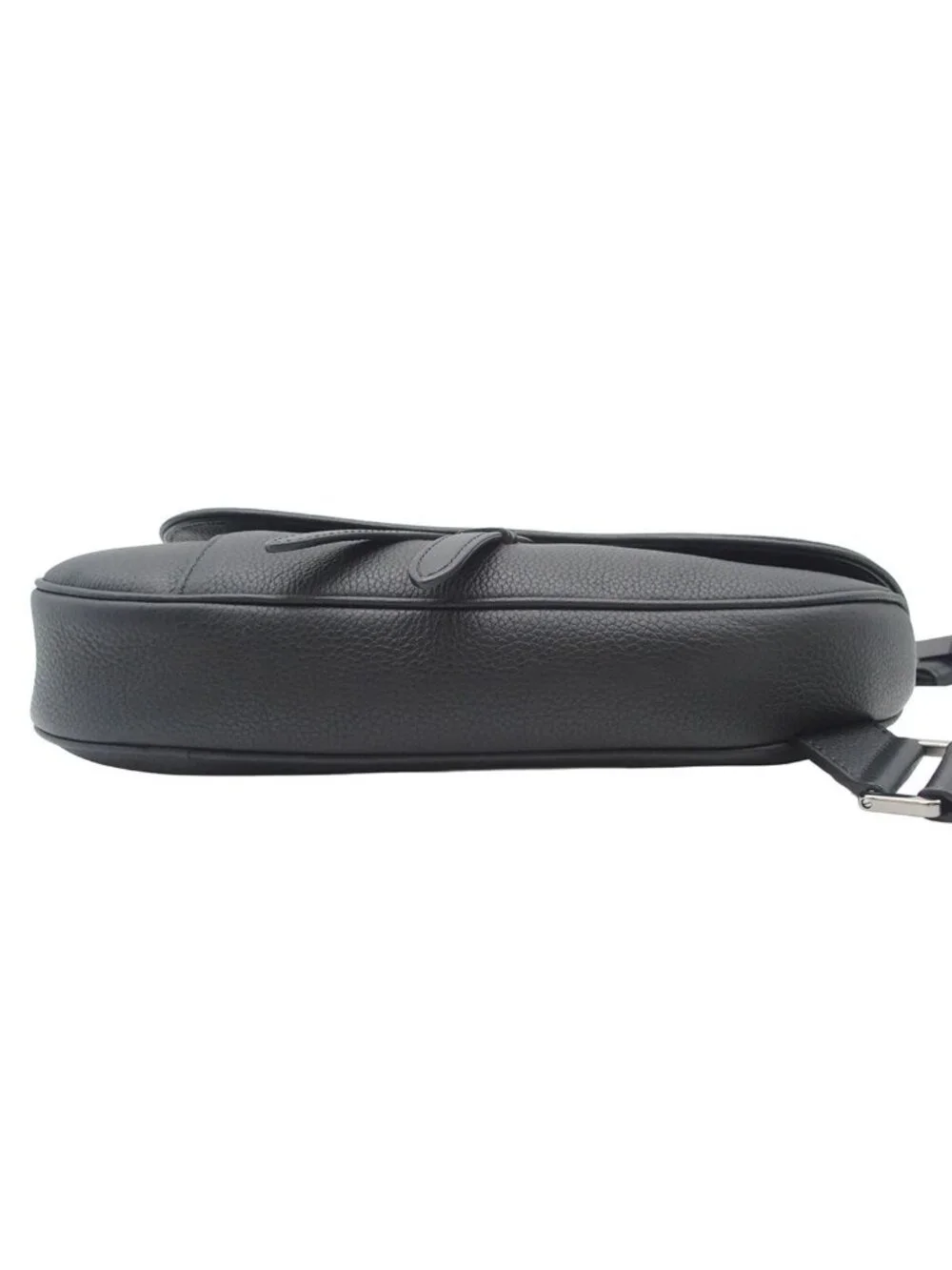 Dior Saddle Bag Black Leather Erl Eli Russell Lynettes Collaboration Embroidery